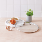 Toughened Non-Stick Heat-Resistant Glass Lid image number 1